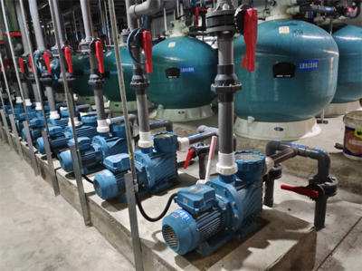 AQUA爱克泳池循环过滤设备 以创新技术为温泉酒店水质健康升级护航
